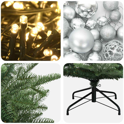 Artificial Christmas Tree with Bauble 120 cm 150 LEDs