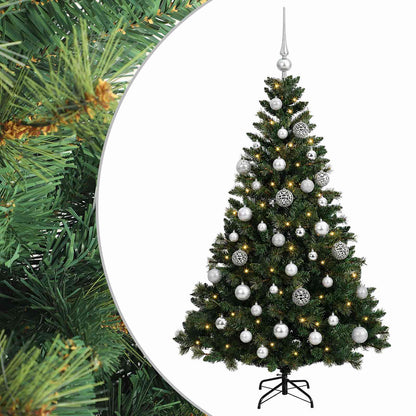 Artificial Christmas Tree with Bauble 120 cm 150 LEDs