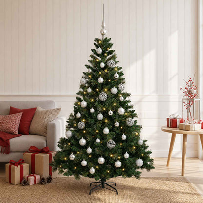 Artificial Christmas Tree with Bauble 150 cm 150 LEDs