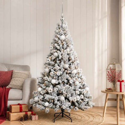 Artificial Christmas Tree with Bauble 120 cm 150 LEDs
