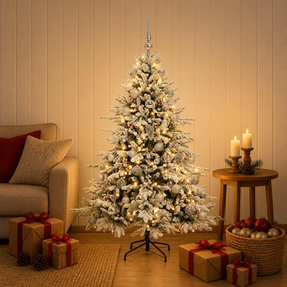 Artificial Christmas Tree with Bauble 120 cm 150 LEDs