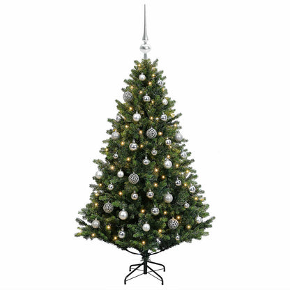 Artificial Christmas Tree with Bauble 150 cm 150 LEDs