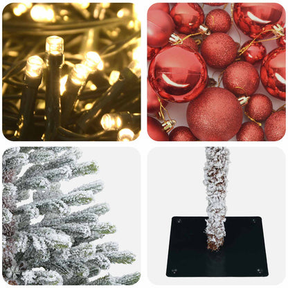 Artificial Christmas Tree with Bauble 120 cm 150 LEDs