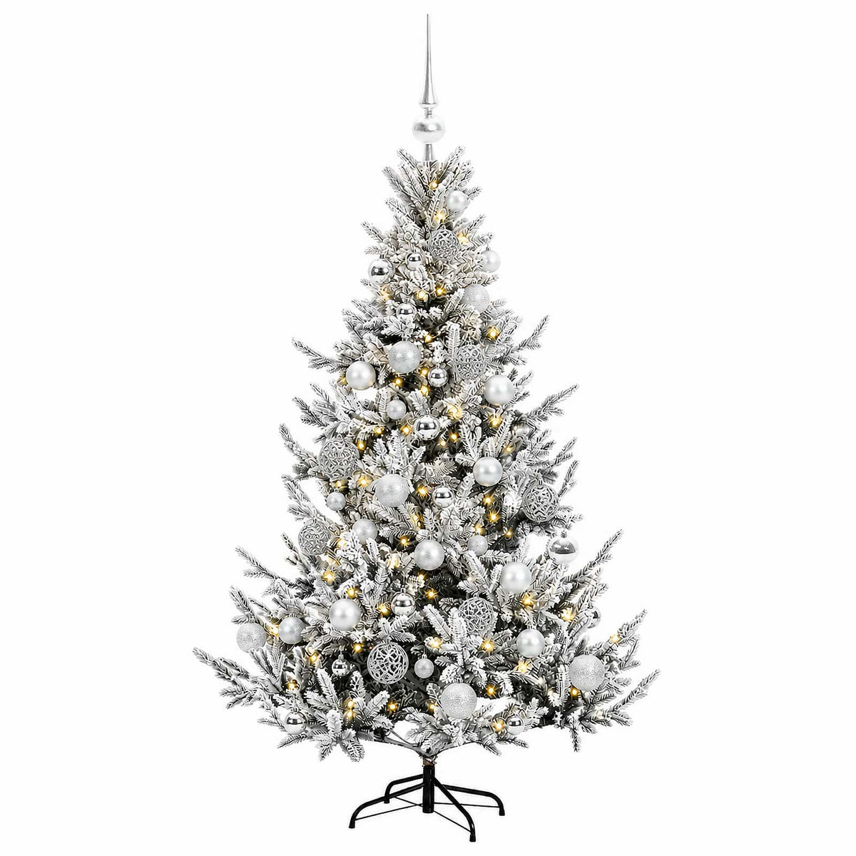 Artificial Christmas Tree with Bauble 120 cm 150 LEDs