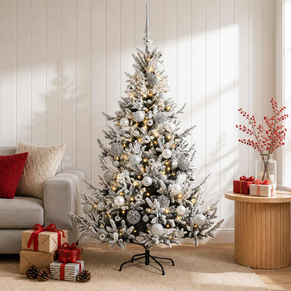 Artificial Christmas Tree with Bauble 120 cm 150 LEDs