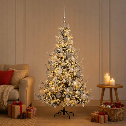 Artificial Christmas Tree with Bauble 120 cm 150 LEDs