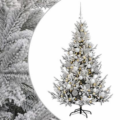Artificial Christmas Tree with Bauble 150 cm 150 LEDs