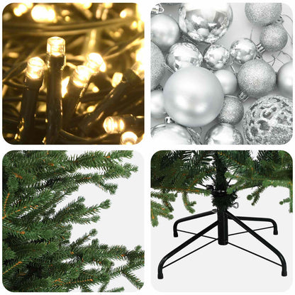 Artificial Christmas Tree with Bauble 120 cm 150 LEDs
