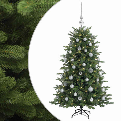 Artificial Christmas Tree with Bauble 150 cm 150 LEDs