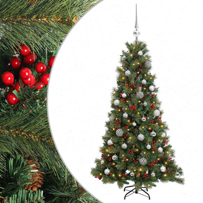 Artificial Christmas Tree with Bauble 150 cm 150 LEDs