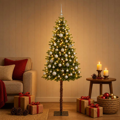 Artificial Christmas Tree with Bauble 120 cm 150 LEDs