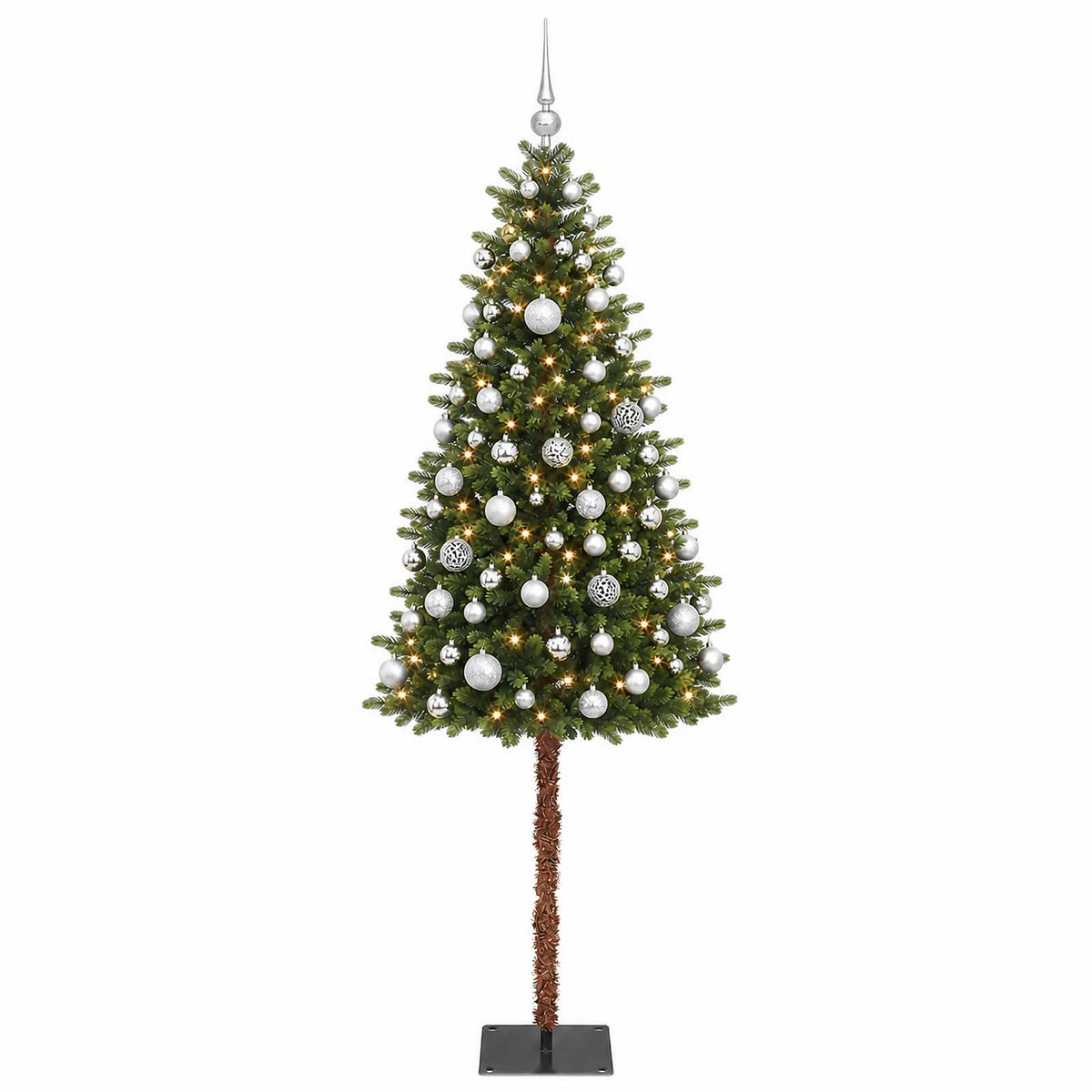 Artificial Christmas Tree with Bauble 120 cm 150 LEDs