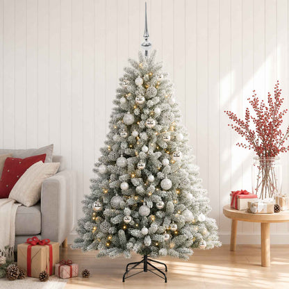Artificial Christmas Tree with Bauble 150 cm 150 LEDs