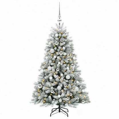 Artificial Christmas Tree with Bauble 150 cm 150 LEDs