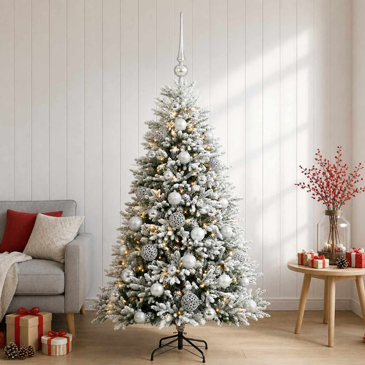 Artificial Christmas Tree with Bauble 120 cm 150 LEDs