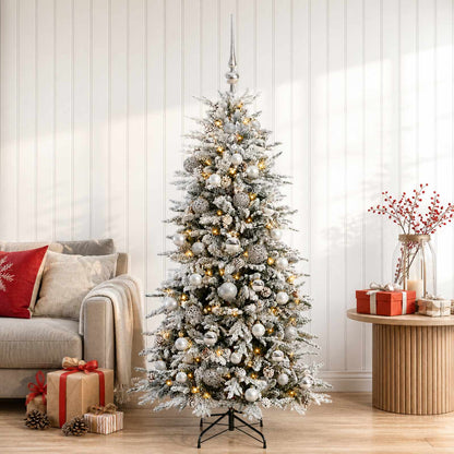 Artificial Christmas Tree with Bauble 120 cm 150 LEDs