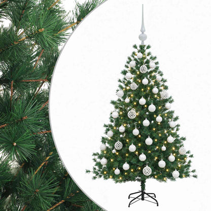 Artificial Christmas Tree with Bauble 150 cm 150 LEDs