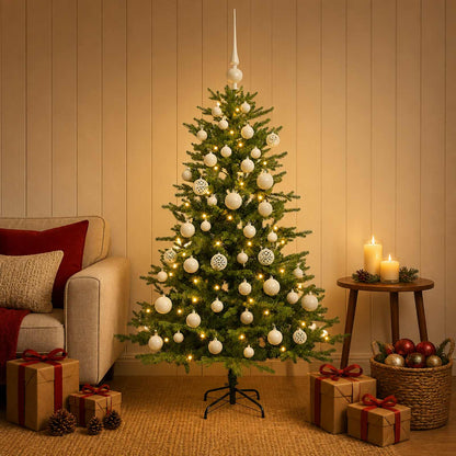 Artificial Christmas Tree with Bauble 120 cm 150 LEDs
