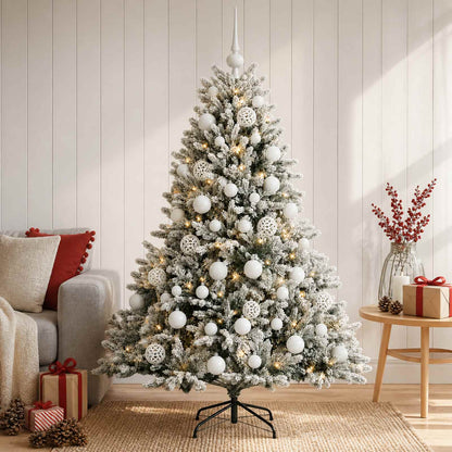 Artificial Christmas Tree with Bauble 120 cm 150 LEDs