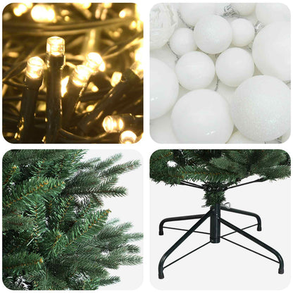 Artificial Christmas Tree with Bauble 120 cm 150 LEDs