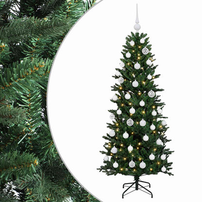 Artificial Christmas Tree with Bauble 120 cm 150 LEDs