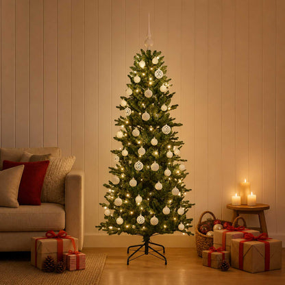 Artificial Christmas Tree with Bauble 120 cm 150 LEDs