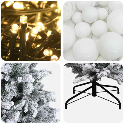 Artificial Christmas Tree with Bauble 120 cm 150 LEDs