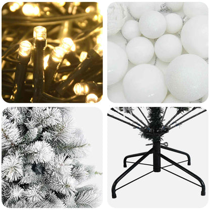 Artificial Christmas Tree with Bauble 120 cm 150 LEDs