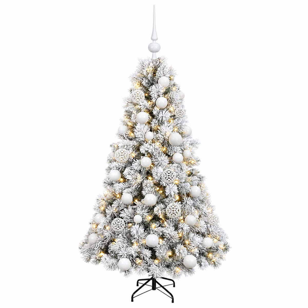 Artificial Christmas Tree with Bauble 120 cm 150 LEDs