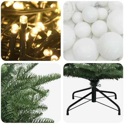 Artificial Christmas Tree with Bauble 120 cm 150 LEDs