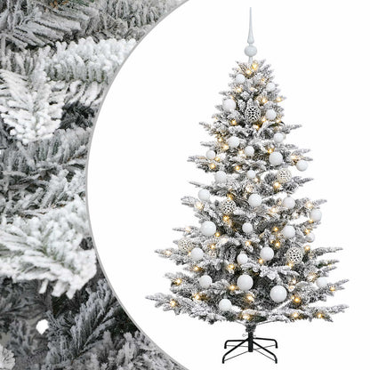 Artificial Christmas Tree with Bauble 150 cm 150 LEDs