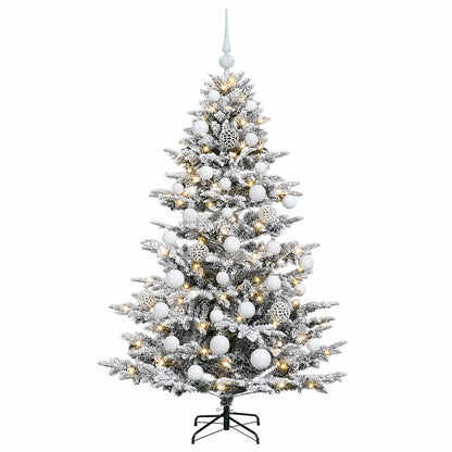 Artificial Christmas Tree with Bauble 150 cm 150 LEDs