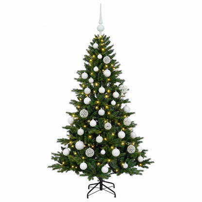 Artificial Christmas Tree with Bauble 120 cm 150 LEDs
