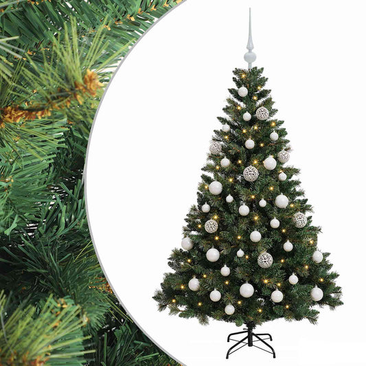 Artificial Christmas Tree with Bauble 120 cm 150 LEDs