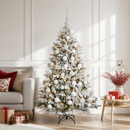 Artificial Christmas Tree with Bauble 150 cm 150 LEDs