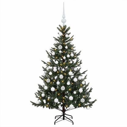Artificial Christmas Tree with Bauble 120 cm 150 LEDs
