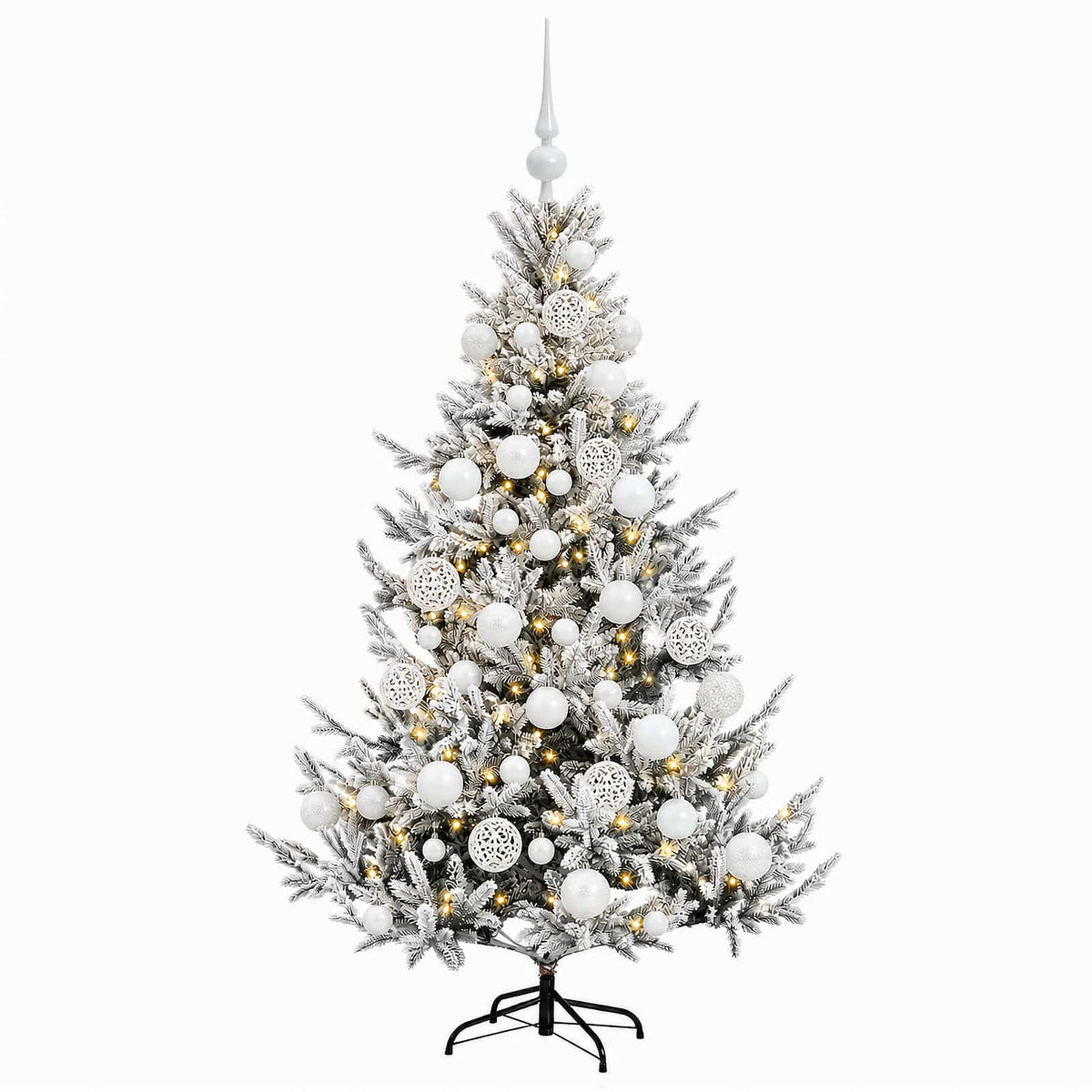 Artificial Christmas Tree with Bauble 120 cm 150 LEDs