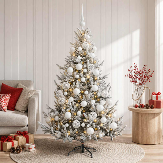 Artificial Christmas Tree with Bauble 120 cm 150 LEDs