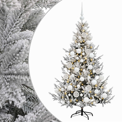 Artificial Christmas Tree with Bauble 150 cm 150 LEDs