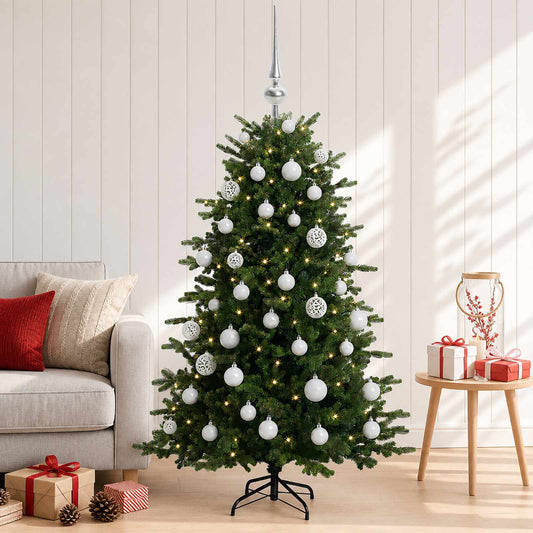 Artificial Christmas Tree with Bauble 120 cm 150 LEDs