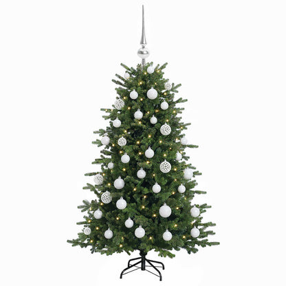 Artificial Christmas Tree with Bauble 150 cm 150 LEDs
