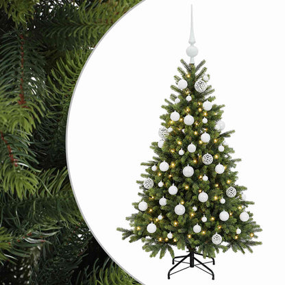 Artificial Christmas Tree with Bauble 150 cm 150 LEDs