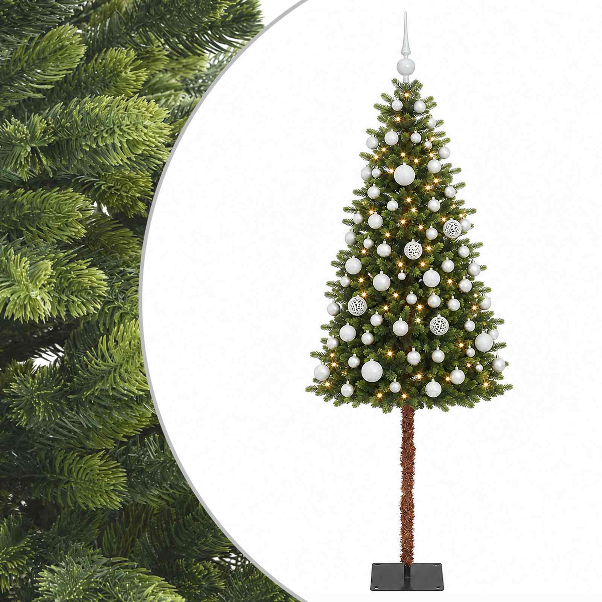 Artificial Christmas Tree with Bauble 120 cm 150 LEDs
