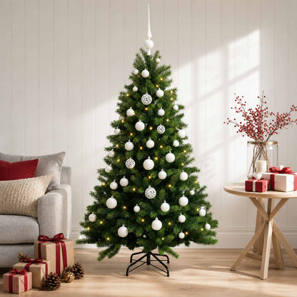 Artificial Christmas Tree with Bauble 150 cm 150 LEDs