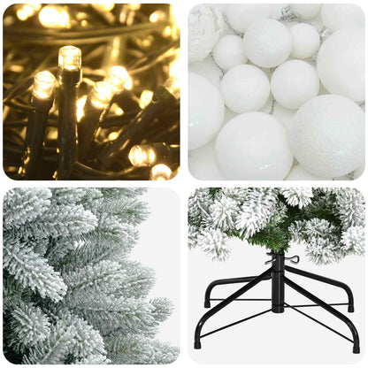Artificial Christmas Tree with Bauble 120 cm 150 LEDs