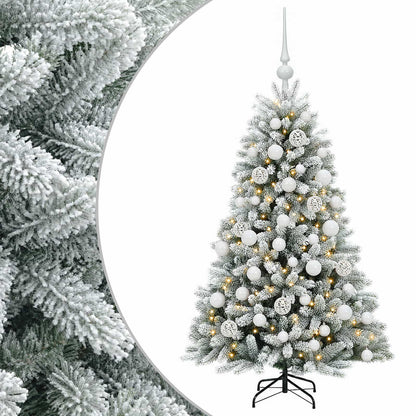Artificial Christmas Tree with Bauble 150 cm 150 LEDs