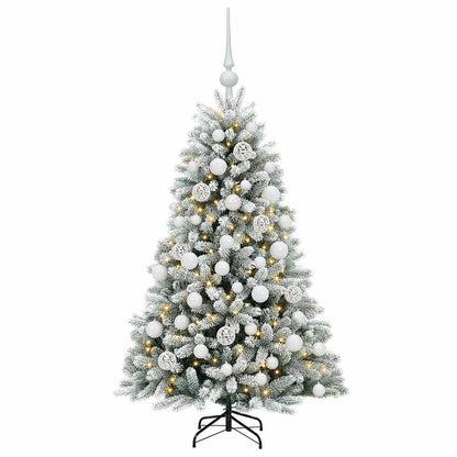 Artificial Christmas Tree with Bauble 150 cm 150 LEDs