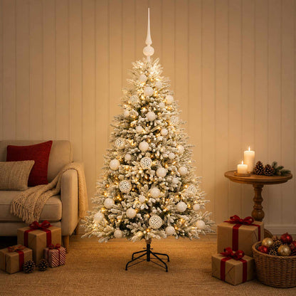 Artificial Christmas Tree with Bauble 120 cm 150 LEDs