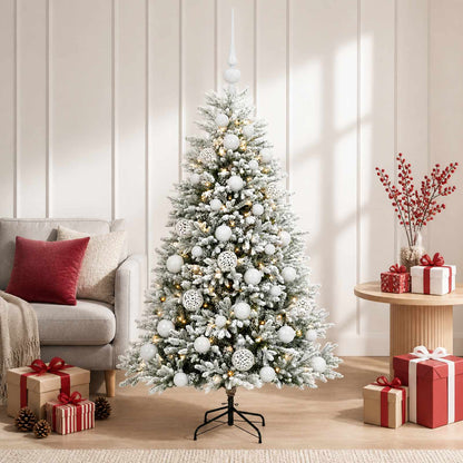 Artificial Christmas Tree with Bauble 120 cm 150 LEDs