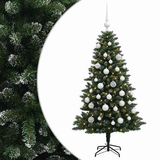 Artificial Christmas Tree with Bauble 120 cm 150 LEDs